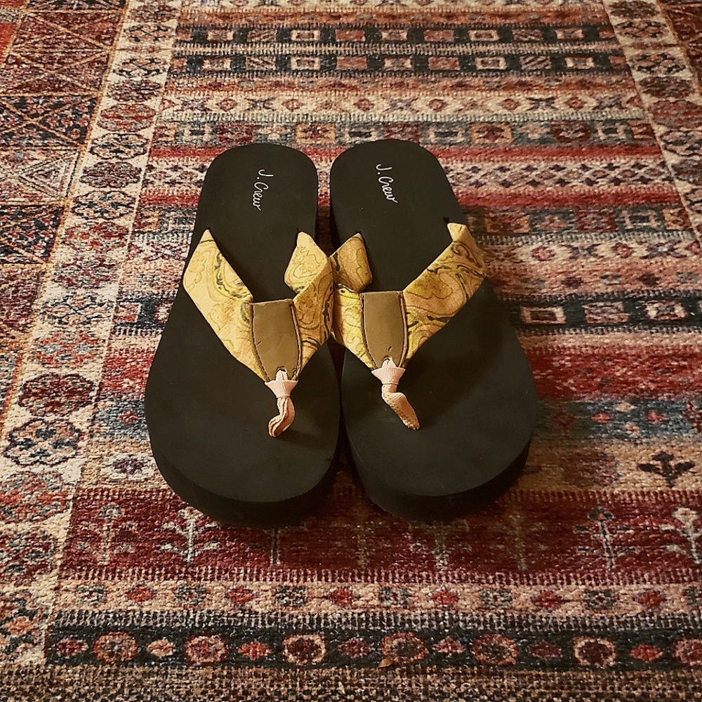 Decorative Pale Pink Fabric Sandal/Flip Flop